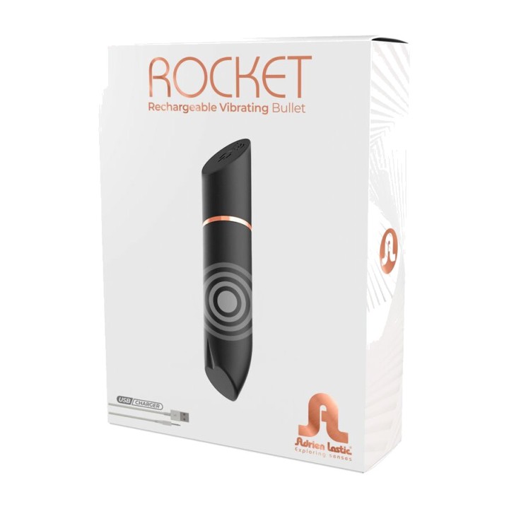 ADRIEN LASTIC Vibrierender Dildo, ladebar ROCKET D-237065