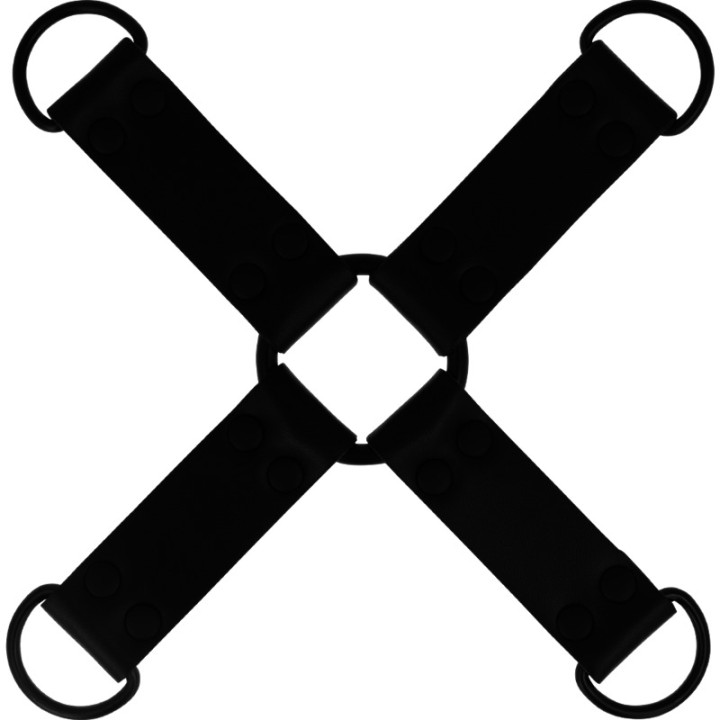 INTENSE Enganx múltiple per mans i peus de cuir vegà FETISH