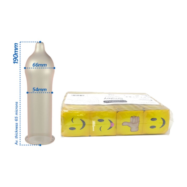 PASANTE Saco de préservatifs SMILEY 144 UDS D-236438