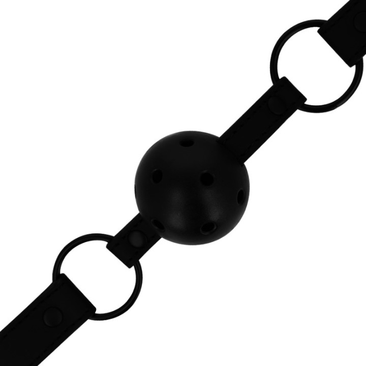 INTENSE Mordaza de bola cuir vegà FETISH D-236013