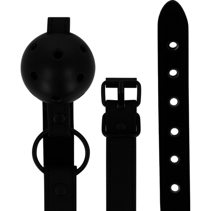 INTENSE Vegan leather ball muzzle FETISH D-236013