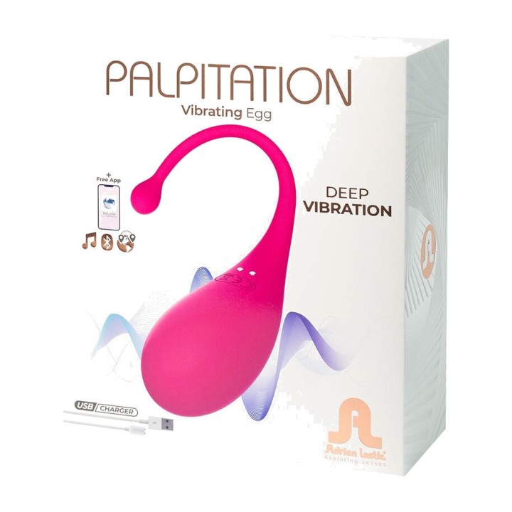 ADRIEN LASTIC Schwingungseier mit App PALPITATION-45536