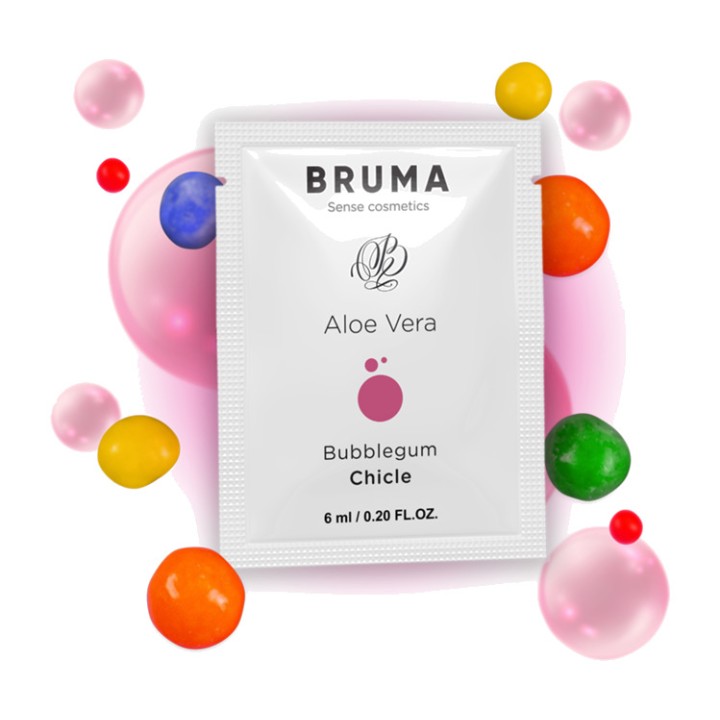 BRUMA Gel lubrificante monodose com aloe vera 6 ML