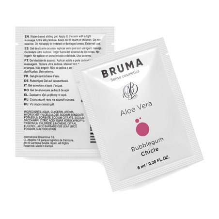 gel lubrifiant mono-dose avec aloé vera 6 ml