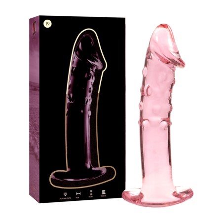 dildo en cristal nebula 19 18,5cm ø4cm