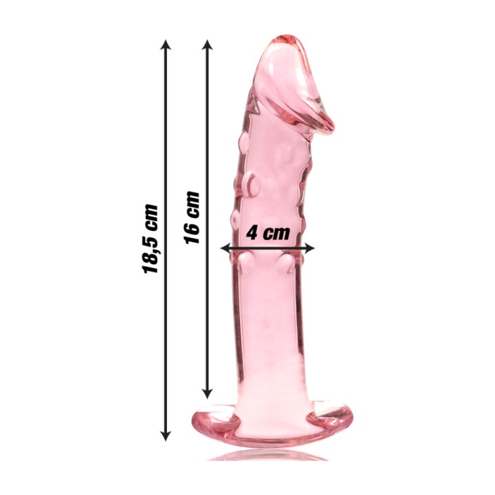IBIZA TECHNOLOGY Crystal dildo NEBULA 19 18,5CM Ø4CM