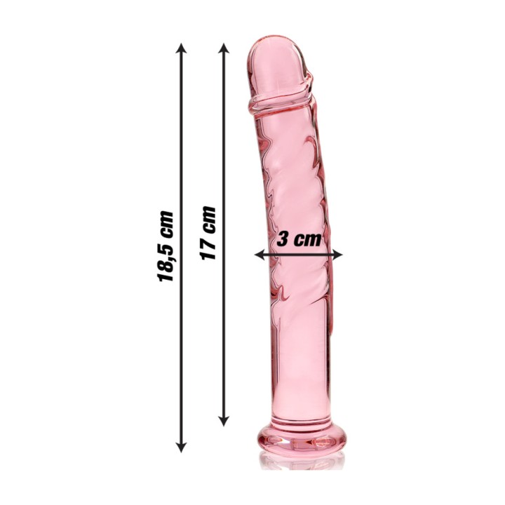 IBIZA TECHNOLOGY Kriehľový dildó NEBULA 16 18,5CM Ø3CM