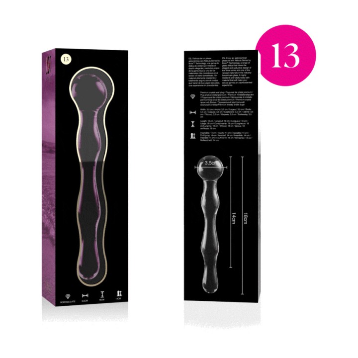 IBIZA TECHNOLOGY Kryss dildo NEBULA 13 18CM Ø3,5CM