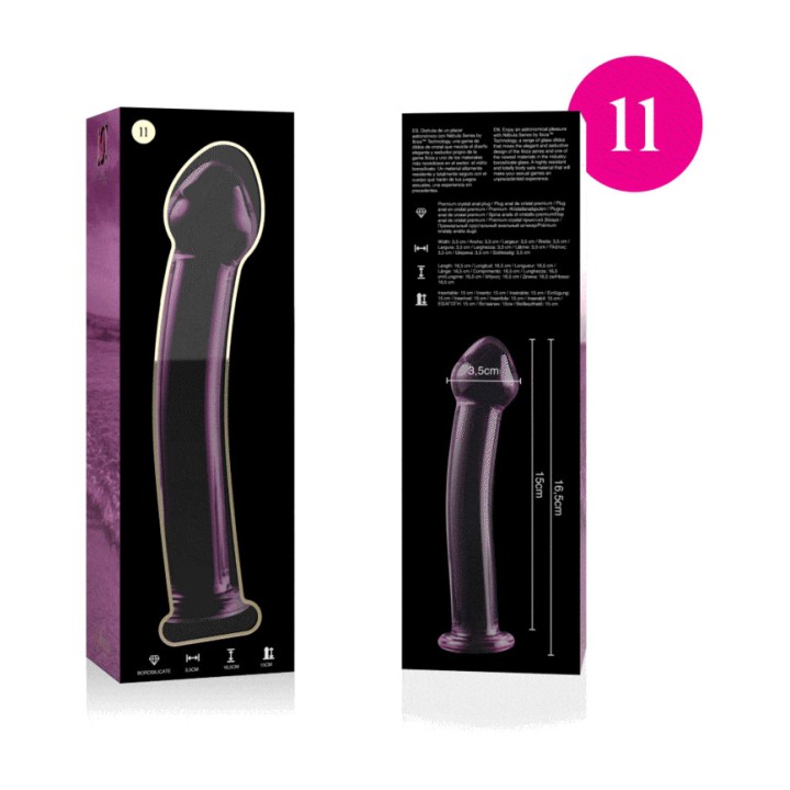 IBIZA TECHNOLOGY Glassdildo NEBULA 11 16CM Ø3CM D-235941VAR