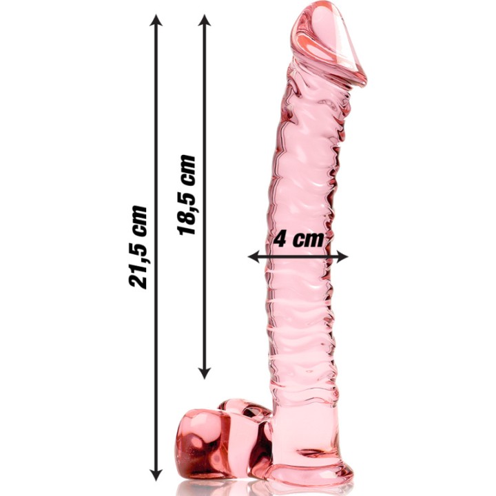 IBIZA TECHNOLOGY Kriehľový dildó NEBULA 23 21,5CM Ø4CM
