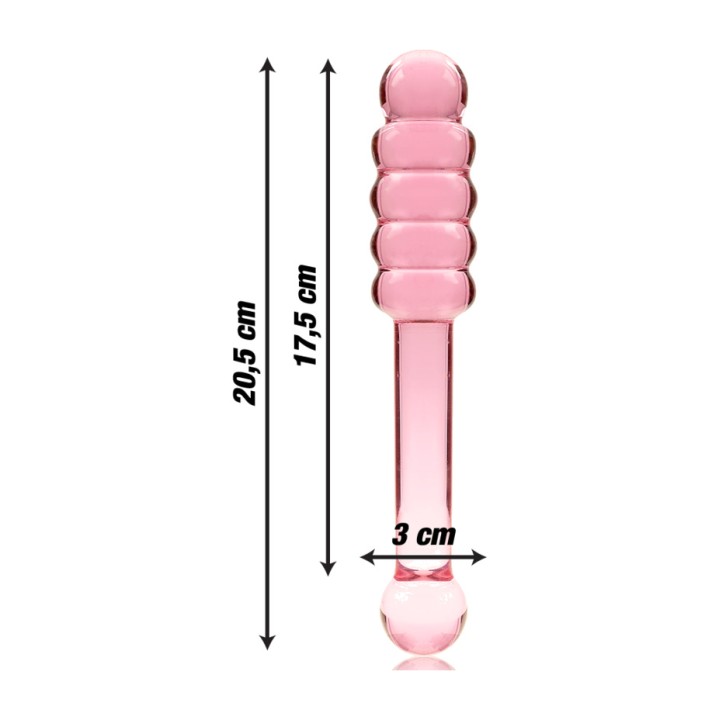IBIZA TECHNOLOGY Kryss dildo NEBULA 20 20,5CM Ø3CM