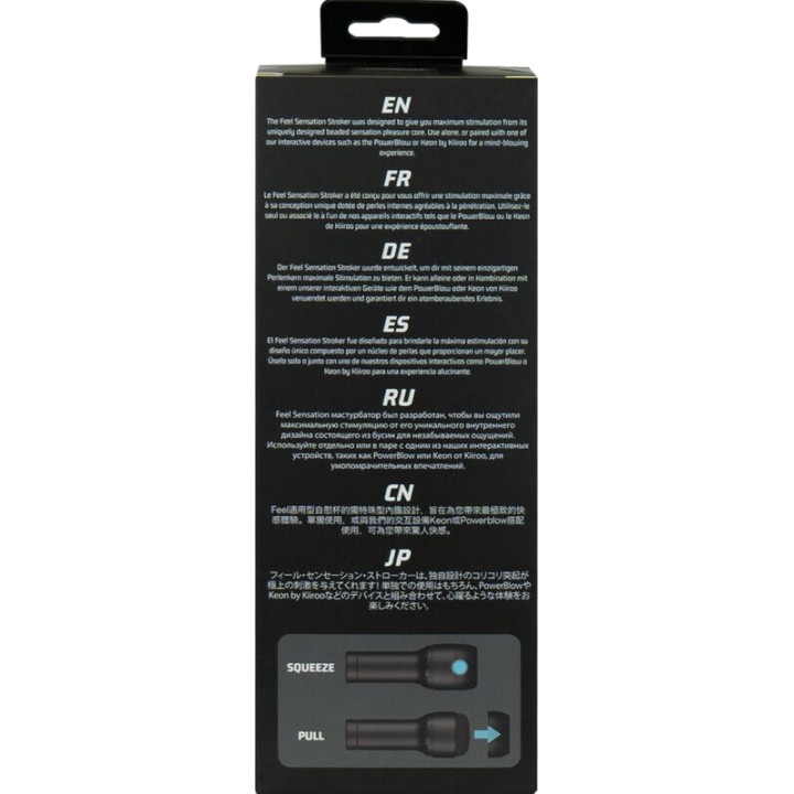 KIIROO Stimulateur masculin vagin FEEL STROKER-SENSATION