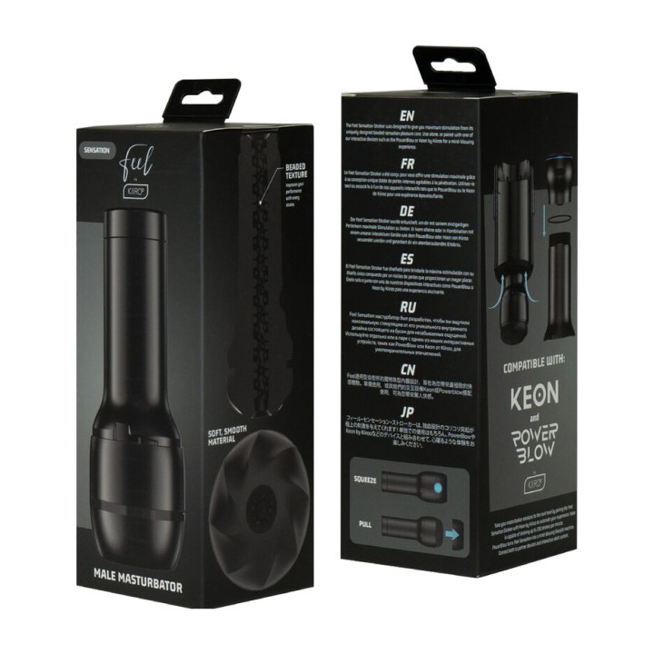 KIIROO Ανδρικός ερωτικός ειμαρρούχος FEEL STROKER-SENSATION