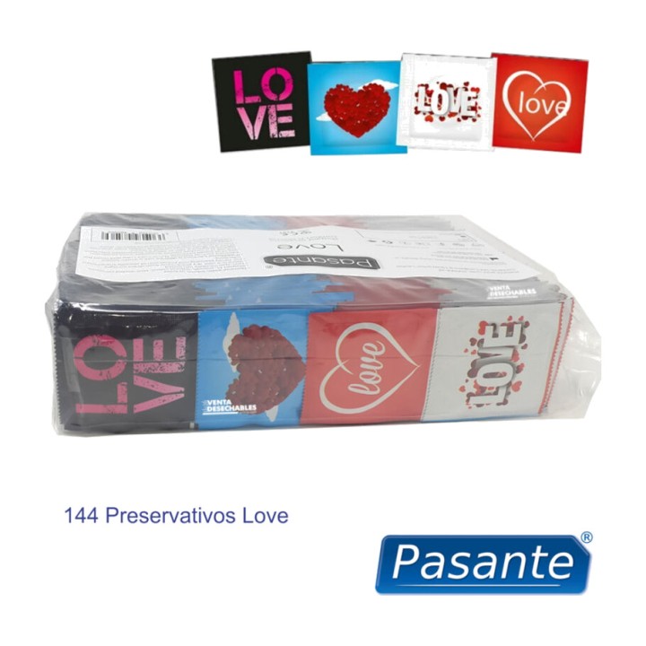 PASANTE Preservativi in busta LOVE 144 UDS D-236439