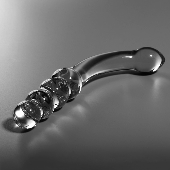 IBIZA TECHNOLOGY Dildo de cristal NEBULA 14 18,5CM Ø3CM