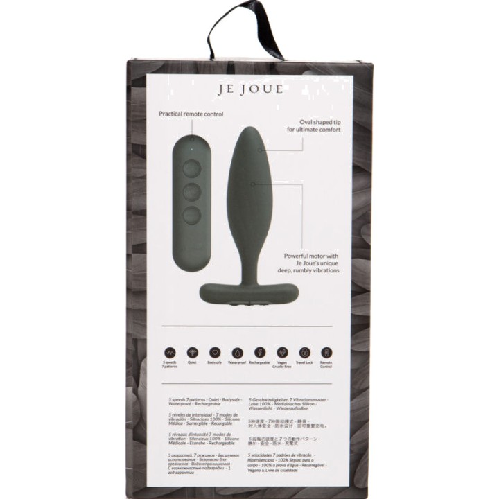 JE JOUE Plug anal vibrante avec télécommande VESTA D-235812