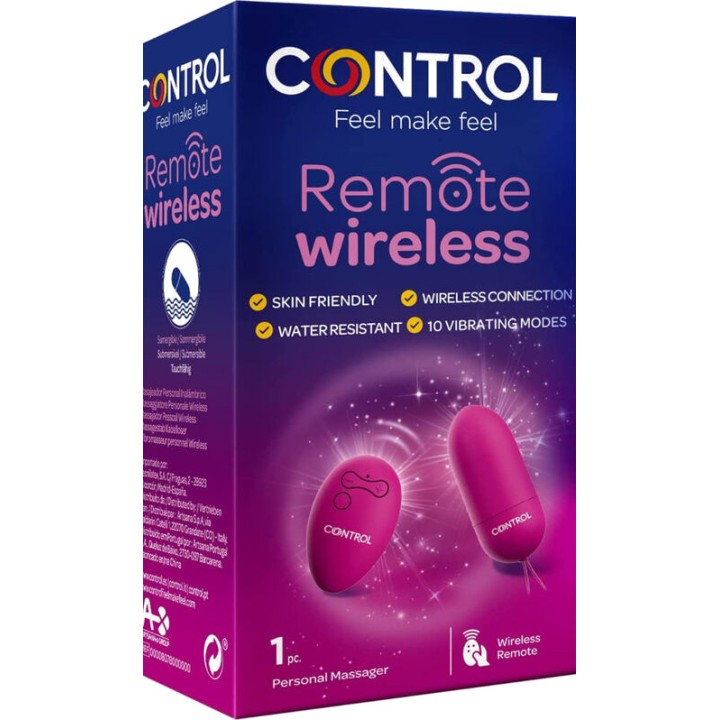 CONTROL Personlig massör med fjäderstyret WIRELESS D-235734