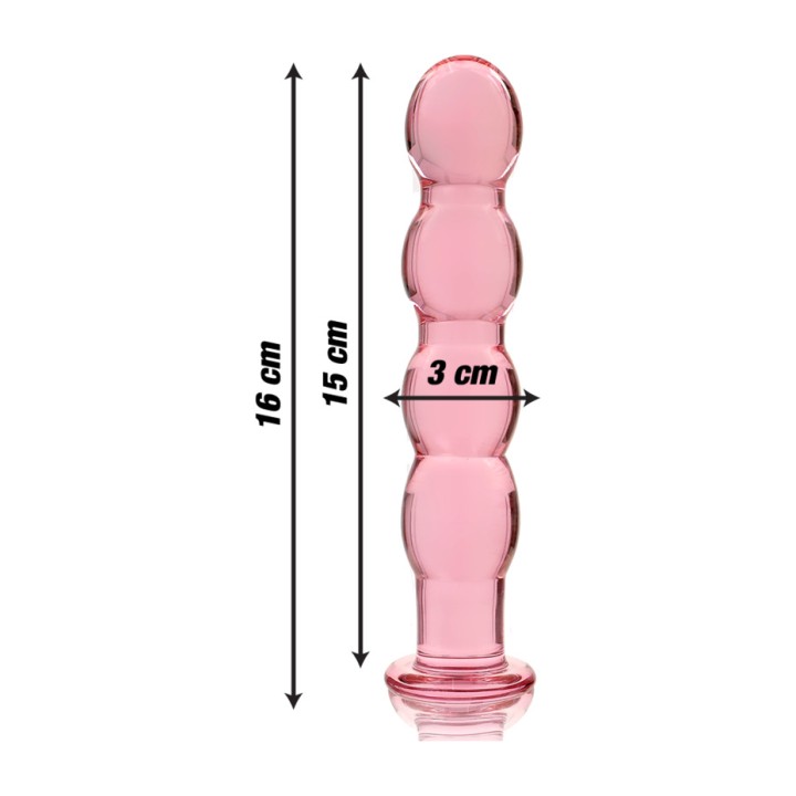 IBIZA TECHNOLOGY Crystal dildo NEBULA 10 16,5CM Ø3,5CM