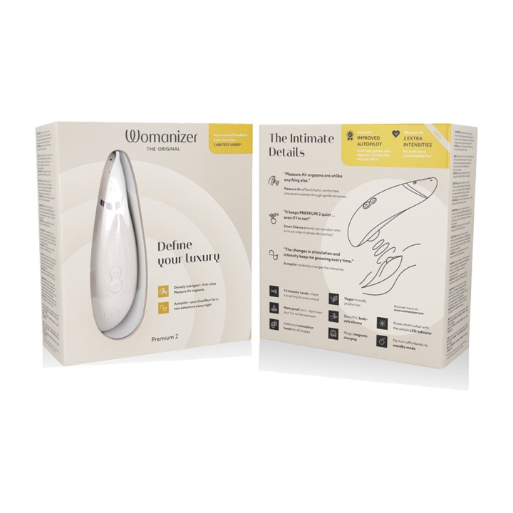 WOMANIZER Estimulador de clítoris con succión PREMIUM-2