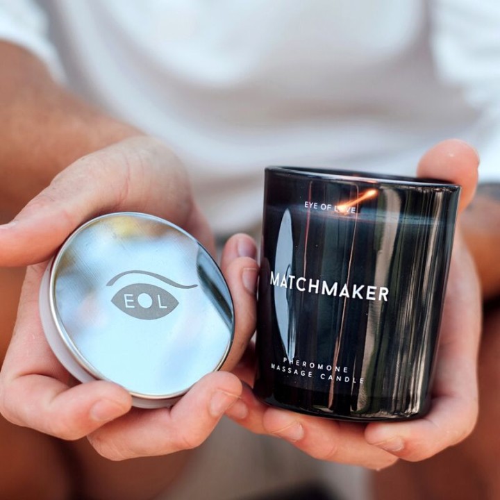 EYE OF LOVE Vela de masaje para él MATCHMAKER-BLACK-DIAMOND