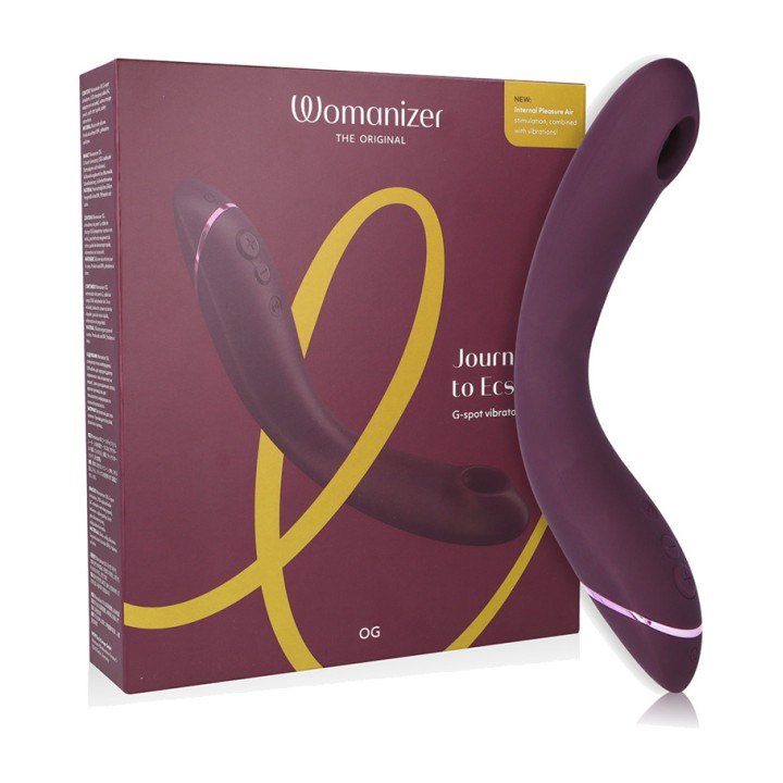 WOMANIZER G-point vibratör med klitoris-suction OG