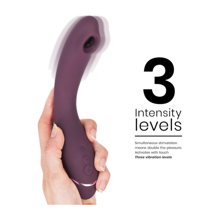 WOMANIZER Vibrador punto G con succión de clítoris OG