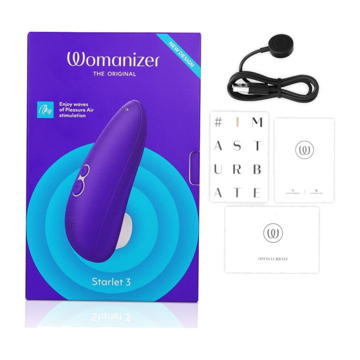 WOMANIZER Estimulador de clítoris con succión STARLET-3