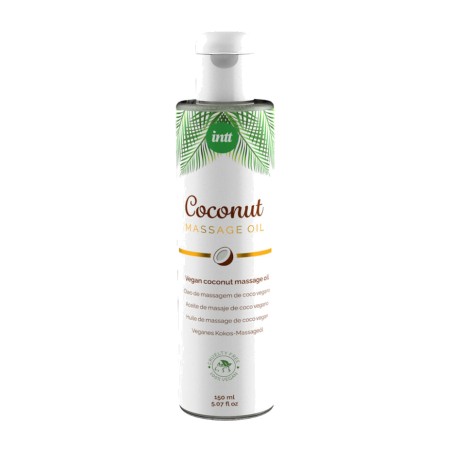 fehérjészetes masszírozó olaj, coco-cukkes íz