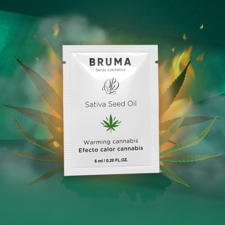BRUMA Enkelgebruiksgel met warmteeffect zadenolieuw 6 ML