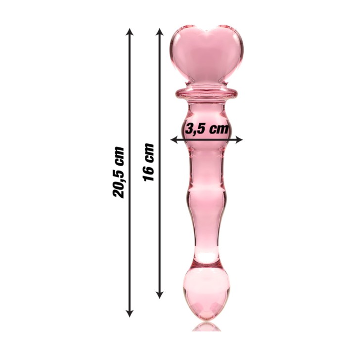 IBIZA TECHNOLOGY Crystal dildo NEBULA 21 20,5CM Ø3,5CM