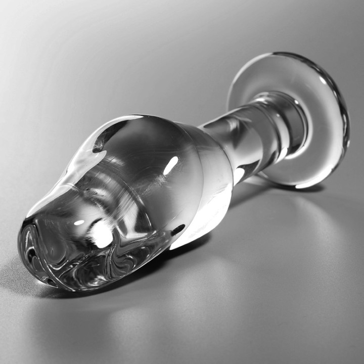 IBIZA TECHNOLOGY Plug anal de cristal NEBULA 6 12,5CM Ø4CM