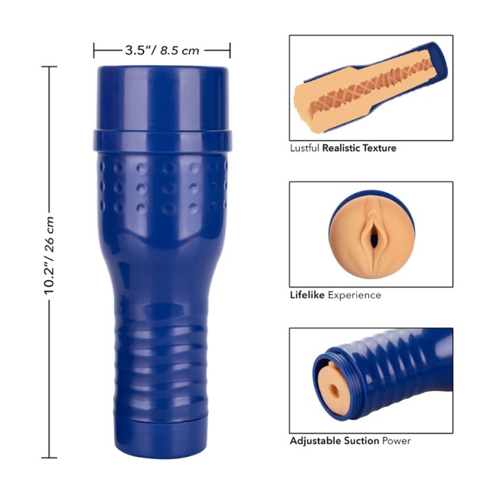 PRIVATE Stimulateur masculin en forme de vagin TARRA WHITE