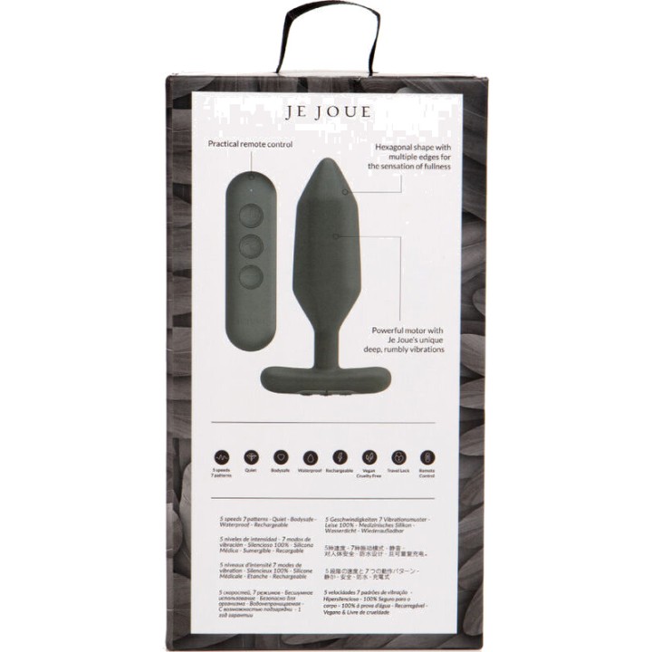JE JOUE Plug anale vibrante con control remoto ONYX D-235814
