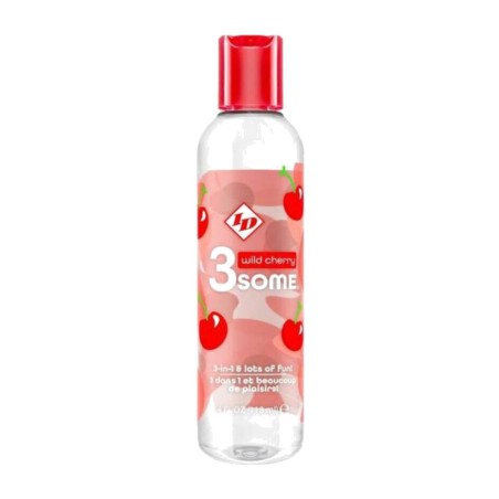 lubricante base agua con sabor 3some 118 ml