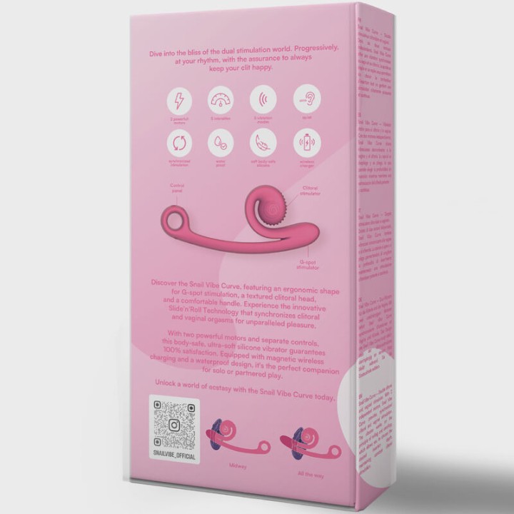 SNAIL VIBE Vibratorski stimulator CURVE D-235768VAR