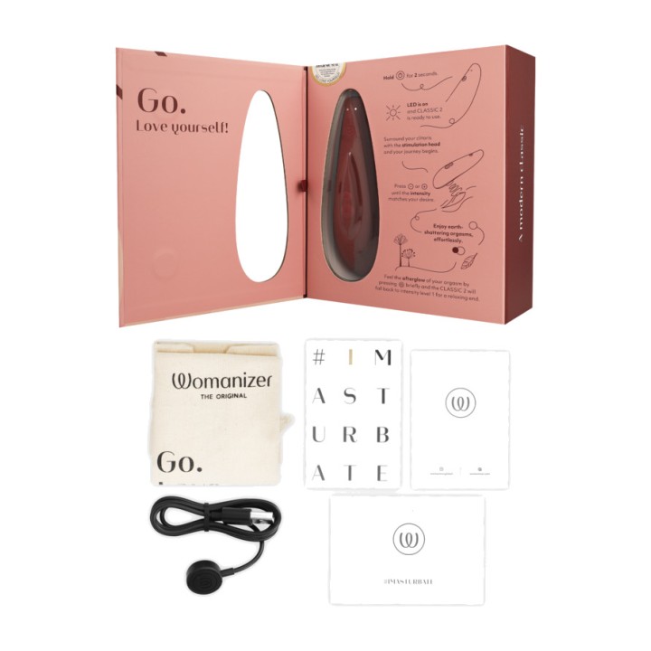 WOMANIZER Estimulador de clítoris con succión CLASSIC 2