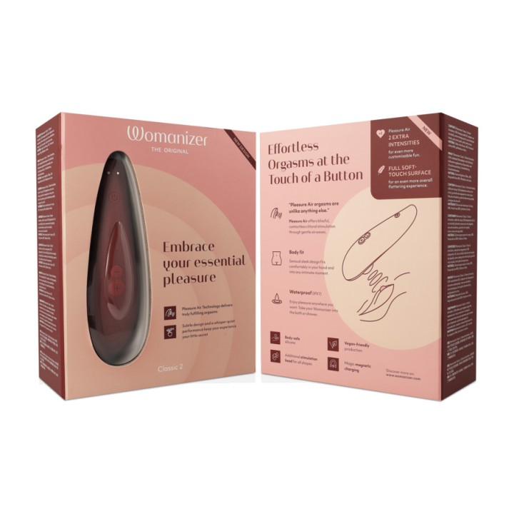WOMANIZER Stimolatore di clitoride con suczione CLASSIC 2