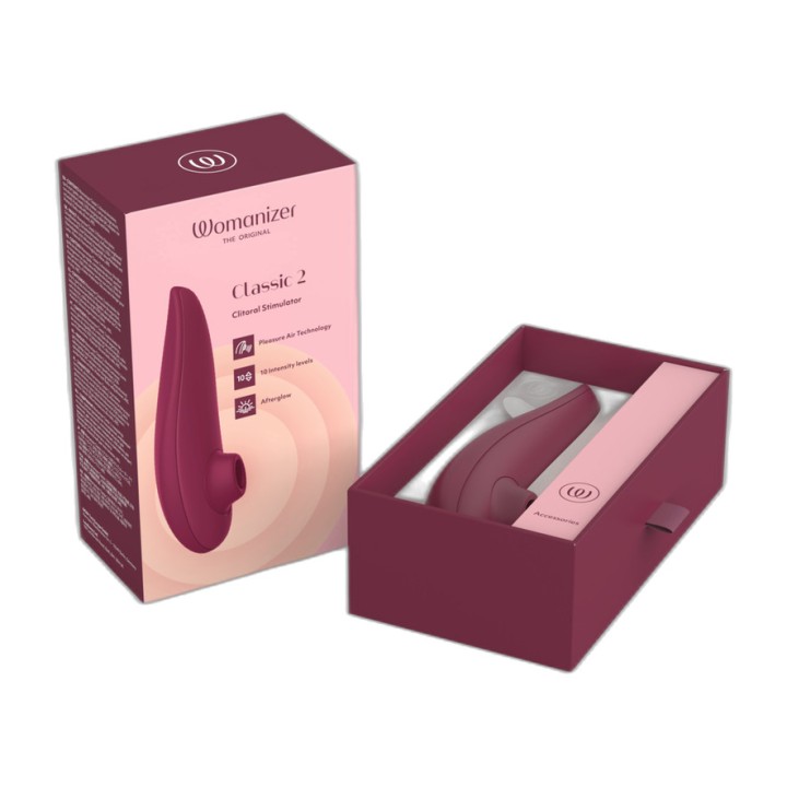 WOMANIZER Estimulador de clítoris con succión CLASSIC 2