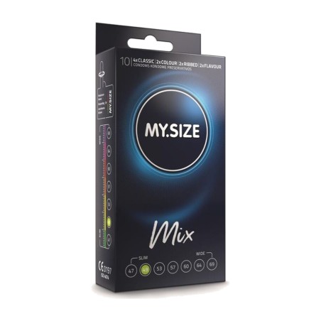 preservativos a medida mix 49 mm 10 uds