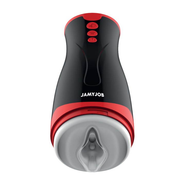 JAMYJOB Mužský masírovací vibrátor s kompresiou JANGO