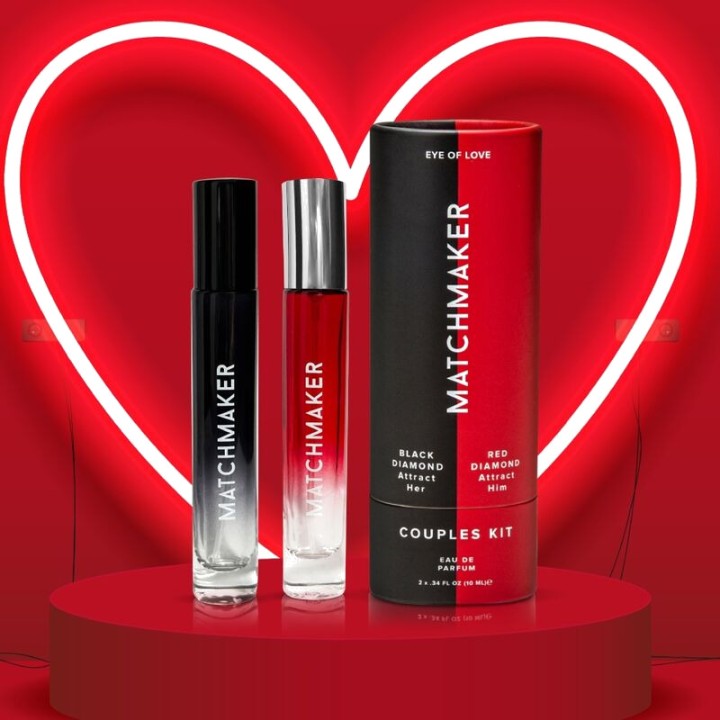 EYE OF LOVE Set di 2 profumi feromonici per lui e lei