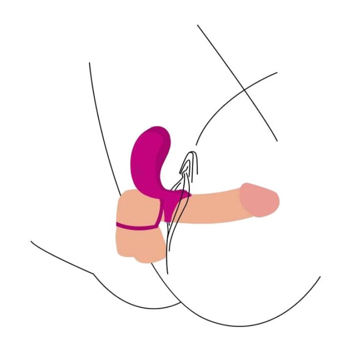XOCOON Anillo vibrador para parejas D-234620VAR