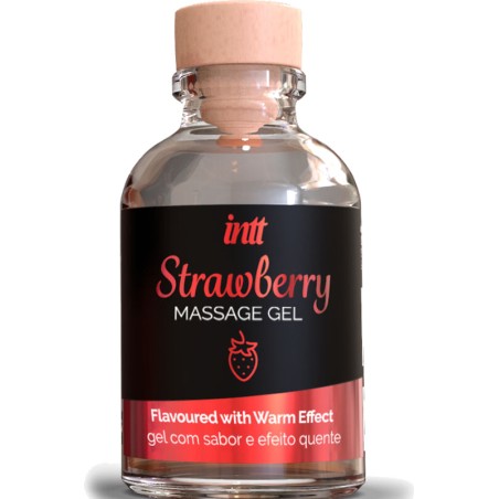 gel de massagem com sabor e efeito calor massage-oral sex