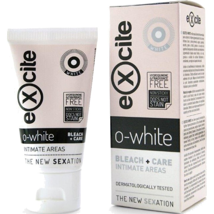 EXCITE Crema aclarante y cuidado de zonas íntimas WHITE 50