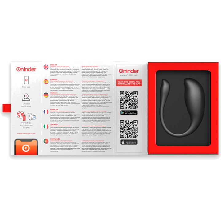 ONINDER Oeuf vibrant avec application NAIROBI-40655