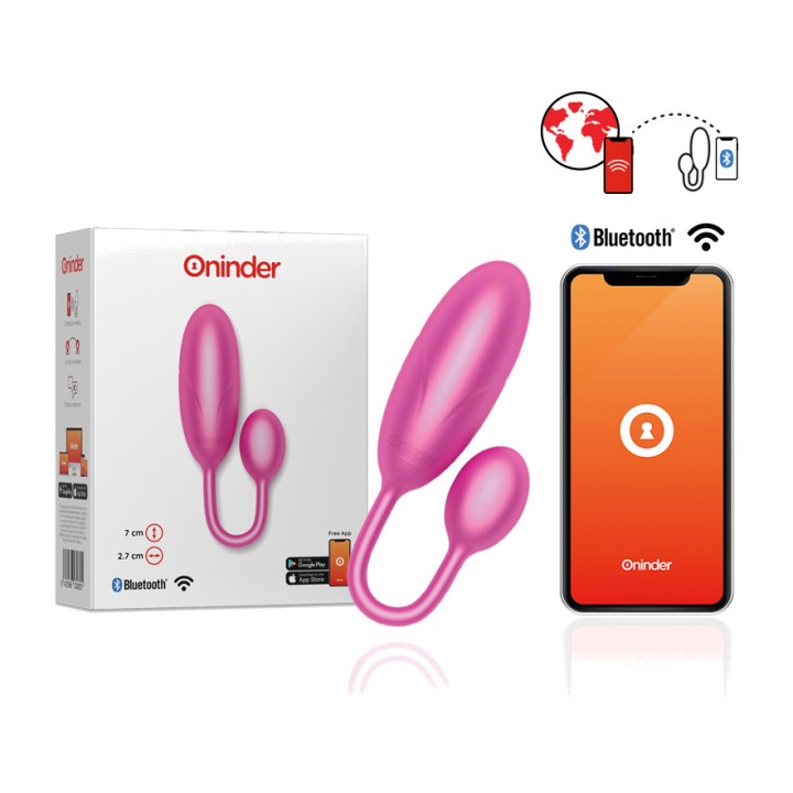 ONINDER Ovală vibratoare cu aplicație DENVER-7X2,7CM