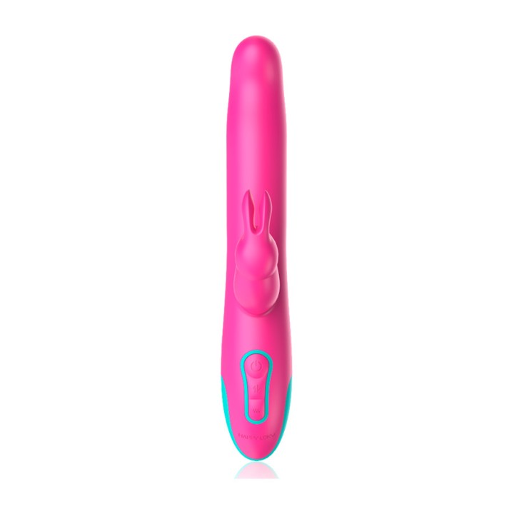 HAPPY LOKY Rabbit vibrator with rotation and remote control