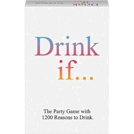set de cărți pentru bețiv în engleză drink if
