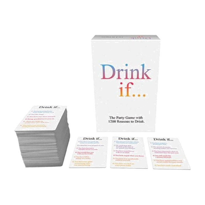 KHEPER GAMES Σετ καρτών για πίτια στα Αγγλικά DRINK IF