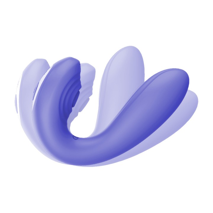 MR BOSS Vibrator for couples with pulsation and remote